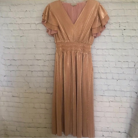 NWOT Rose Gold Dress - Picture 4 of 4